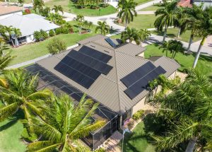 Metal Roofing with Solar Panel