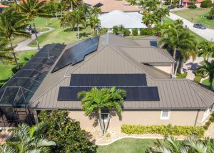 Metal Roofing with Solar Panel
