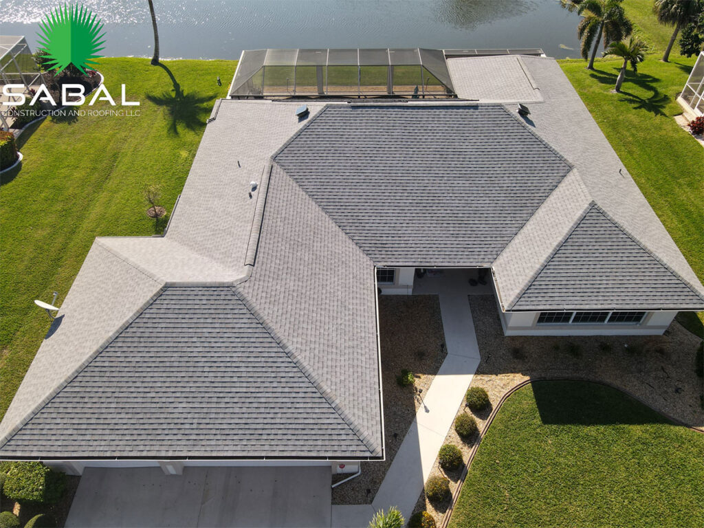 Shingle Roofing View