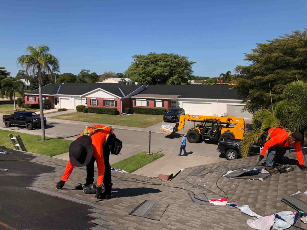 New Roof installation Sabal Construction