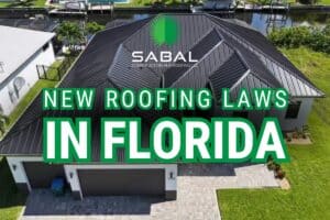 Read more about the article Roof Damage From Hurricane Ian? Understand Florida’s New Roofing Law