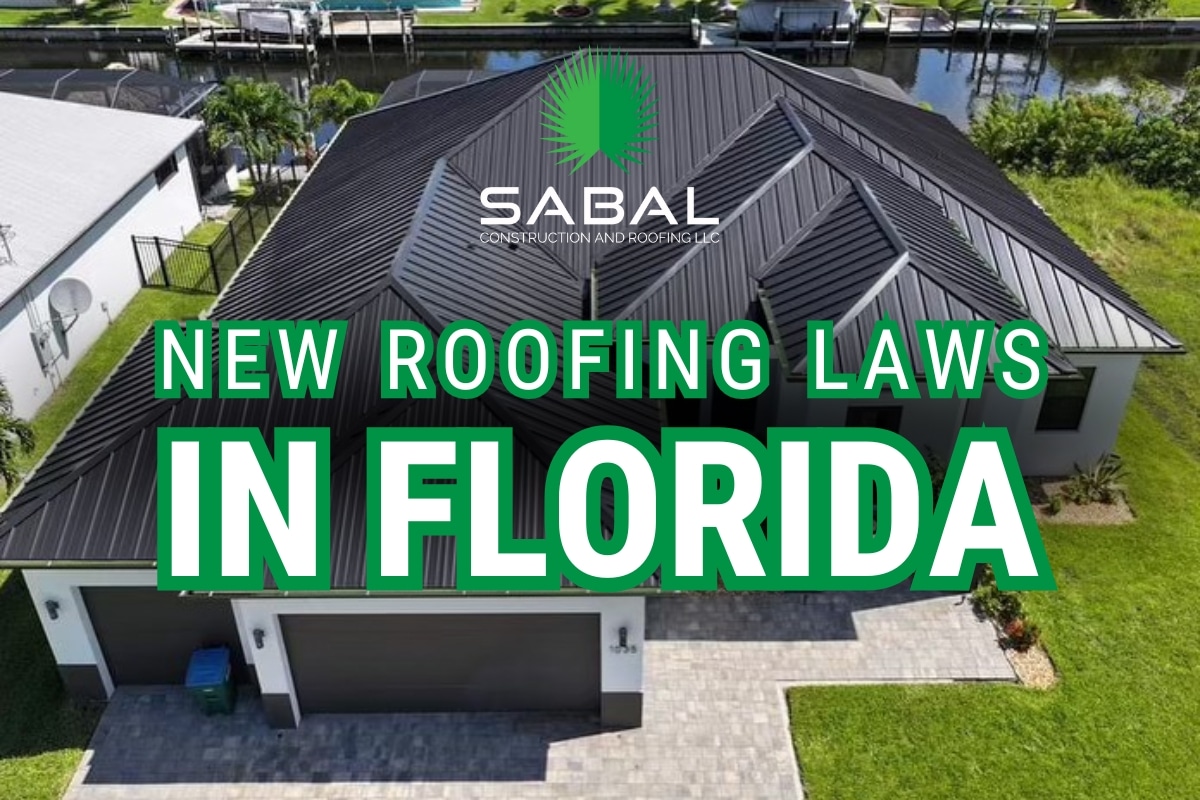 Read more about the article Roof Damage From Hurricane Ian? Understand Florida’s New Roofing Law
