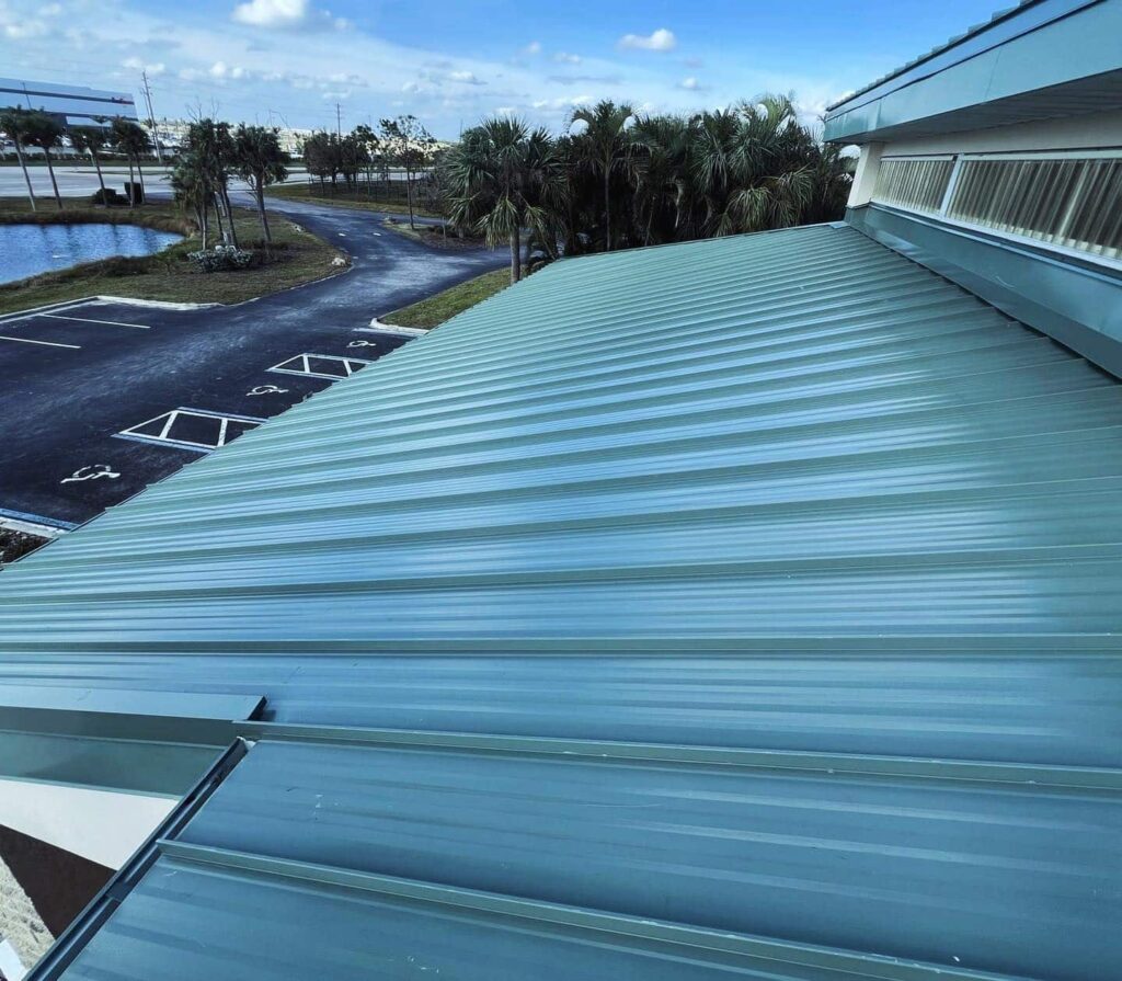 TPO and standing seam metal