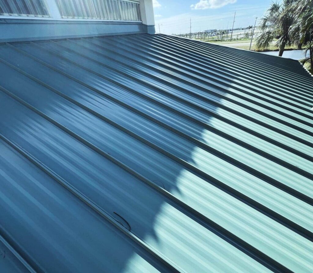TPO and standing seam metal