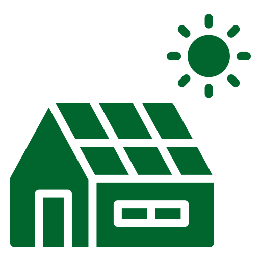 Solar Roof Icon