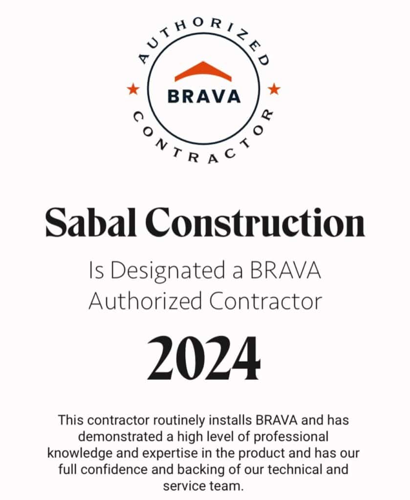 Authorized Brava Tile Contractor in the State of Florida