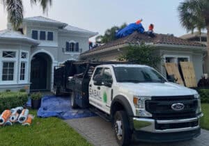 Read more about the article Emergency Roof Repair After Hurricane Milton: What to Do Right Away